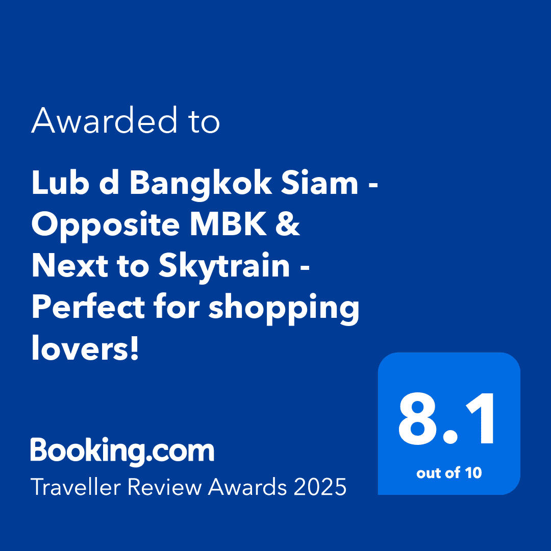 Bangkok Siam 457 Booking_com - Lub d BKK Siam