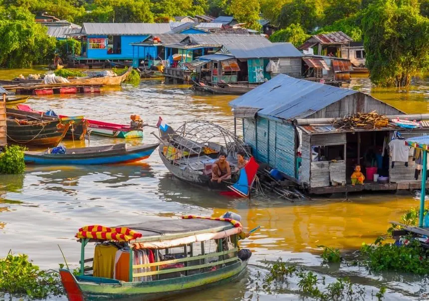 Tonle Sap Floating Villages