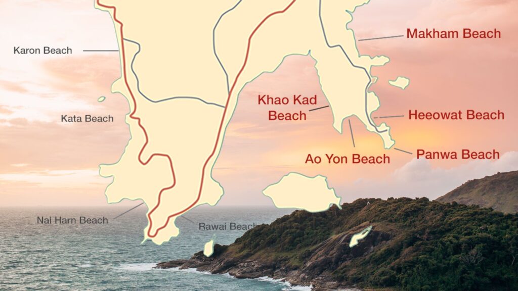 Ao Yon Beach MAP